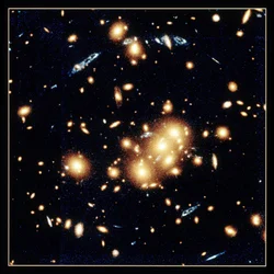 Gravitational Lens in CL0024+1654